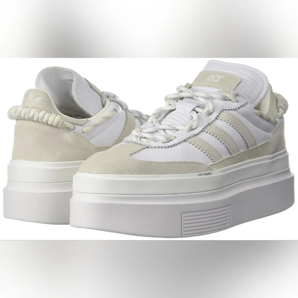 adidas Beyonce Ivy Park Super Super Sleek 72 White Tan Women 8